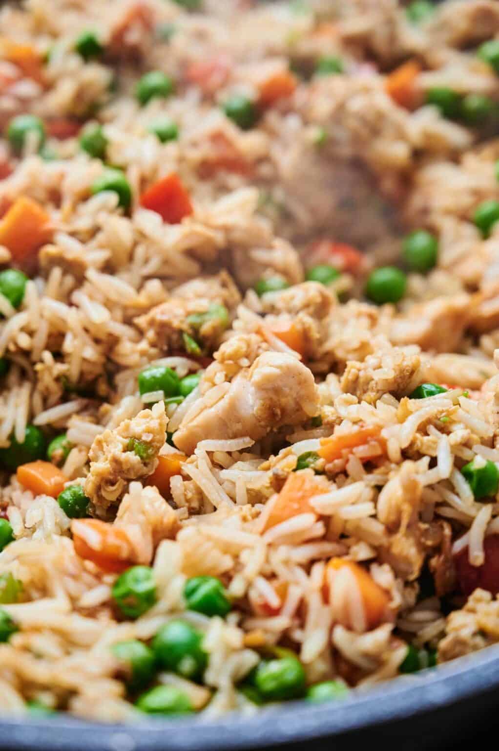 Hunger Fried Rice Chinese Chicken Fried Rice (Better Than Takeout) - Hungry Cooks Kitchen