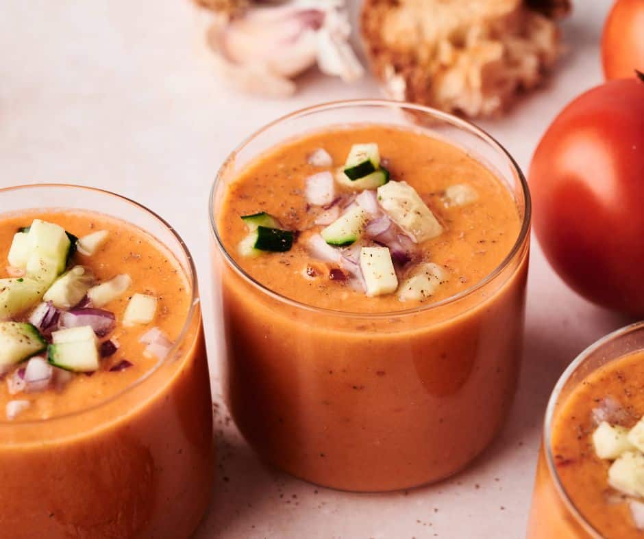 Easy Homemade Gazpacho Recipe - Hungry Cooks Kitchen