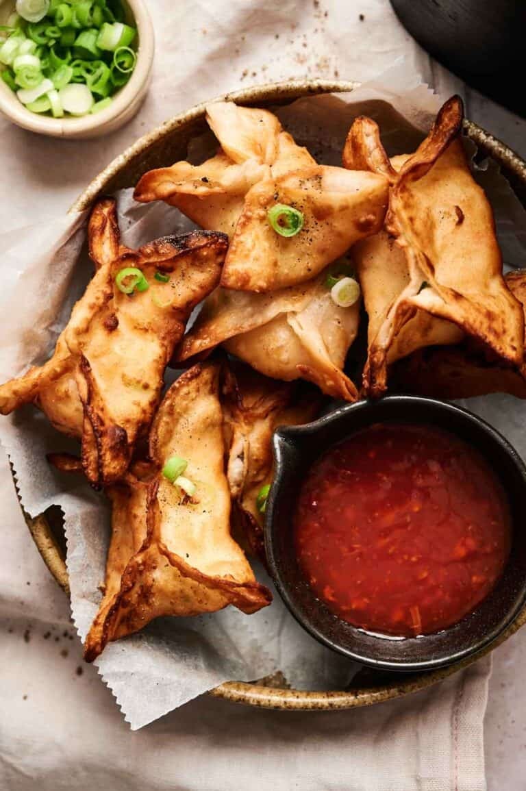 Air Fryer Crab Rangoon